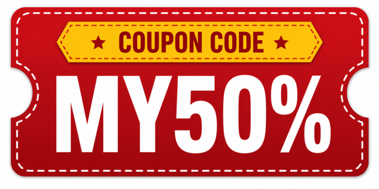 my50% IELTS Coupon code
